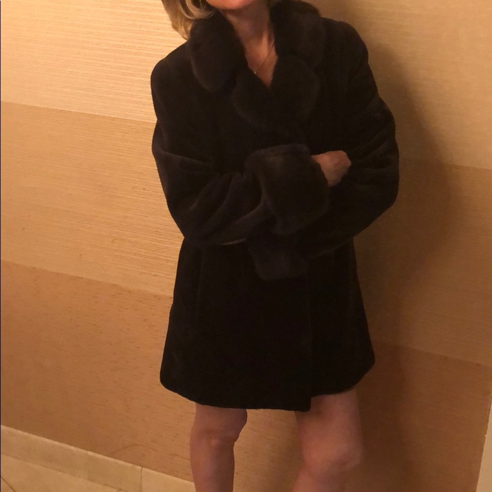 Fur coat